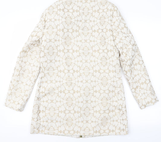 New Look Womens White   Jacket  Size 8