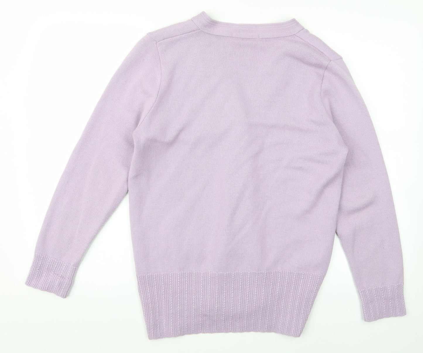 bonmarche Womens Purple   Cardigan Jumper Size S