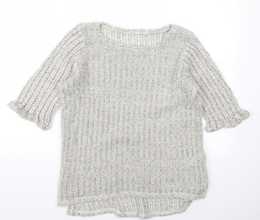 Preworn Womens Beige   Pullover Jumper Size 8