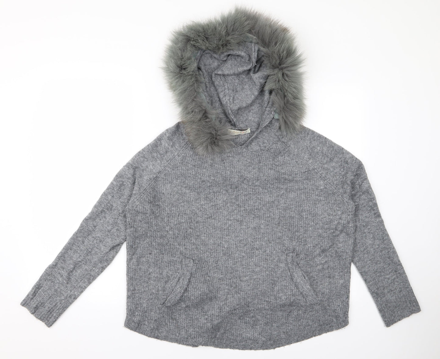 la petite Womens Green   Pullover Hoodie Size L