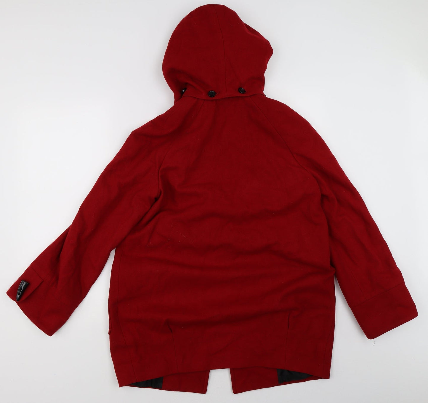 River Island Womens Red   Overcoat Jacket Size 10