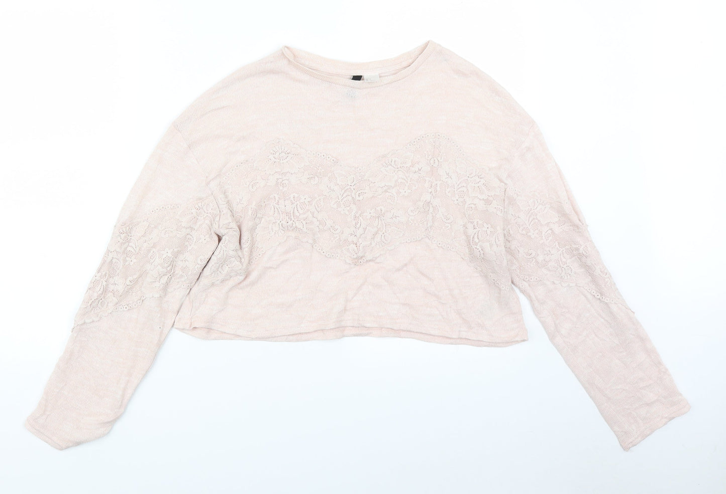 H&M Womens Pink   Pullover Jumper Size S