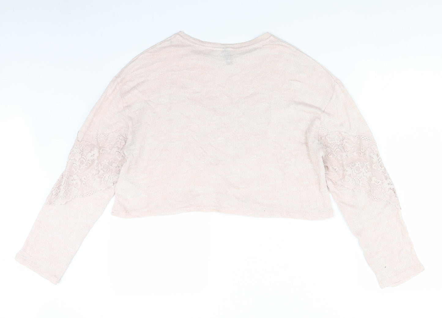 H&M Womens Pink   Pullover Jumper Size S
