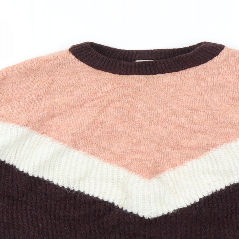 Collection Pimkie Womens Brown  Knit Pullover Jumper Size S