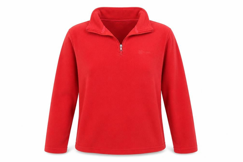 Womens UK 12 Regular Hi Gear Red Pullover Sweatshirt