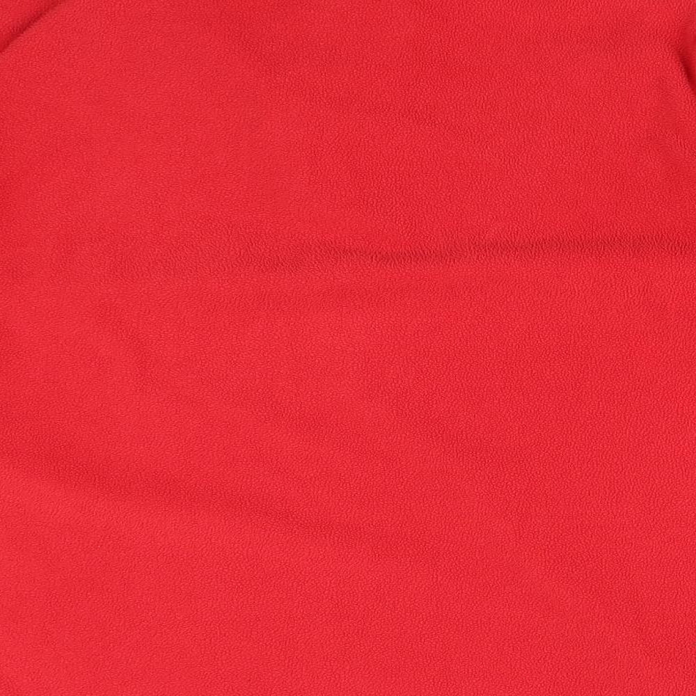 Hi Gear Womens Red   Pullover Sweatshirt Size 12