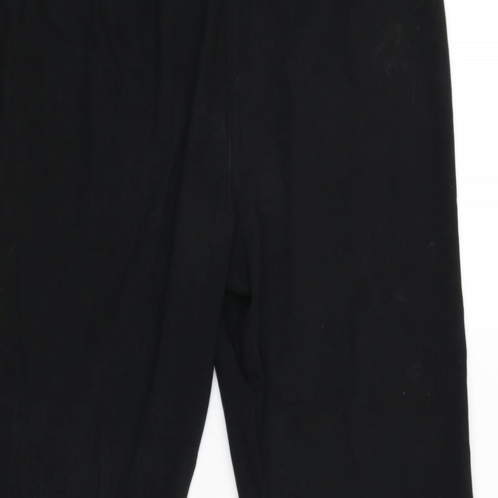 Marks and Spencer Womens Black   Trousers  Size 12 L26 in