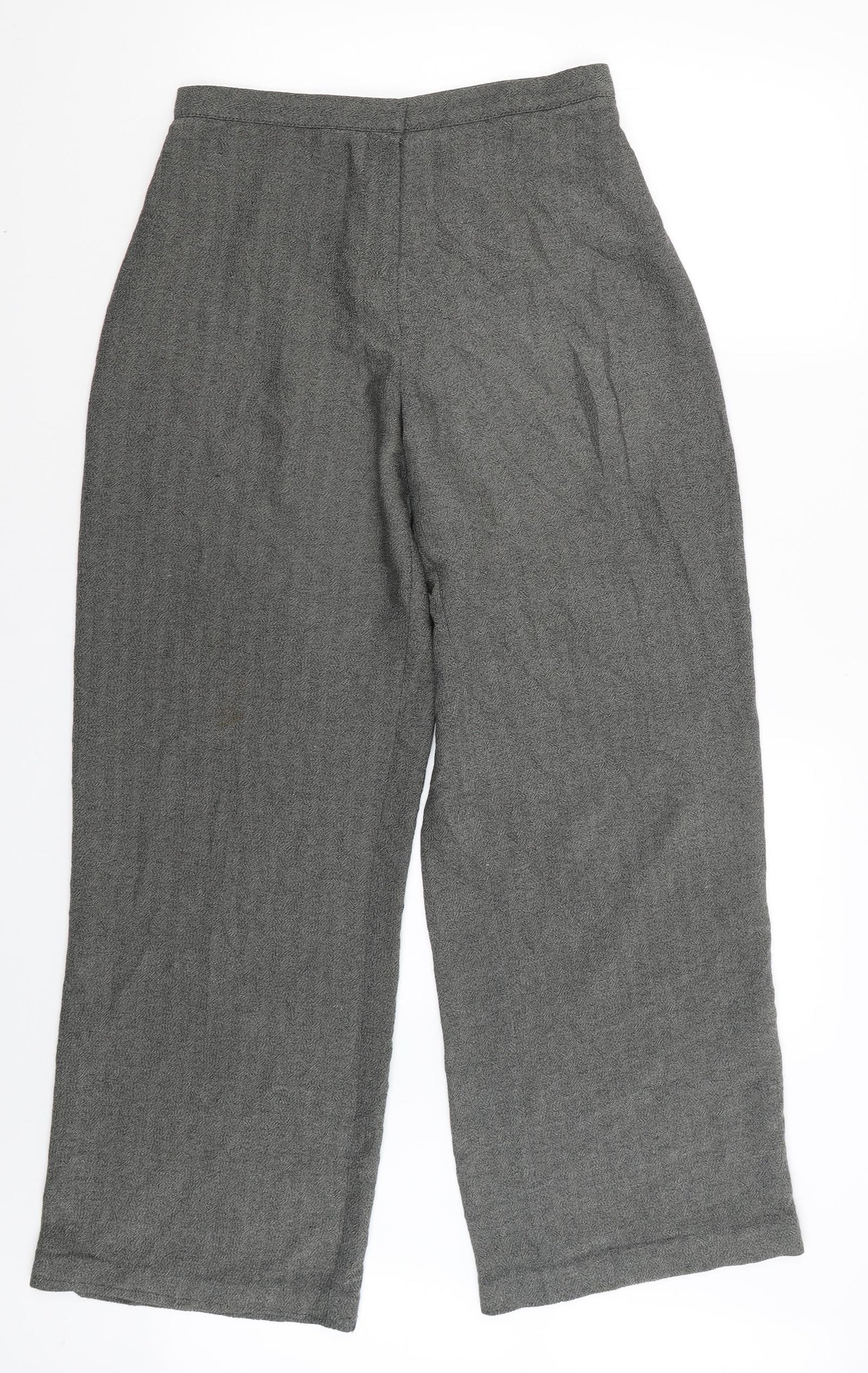 Marks and Spencer Womens Grey   Trousers  Size 14 L28 in