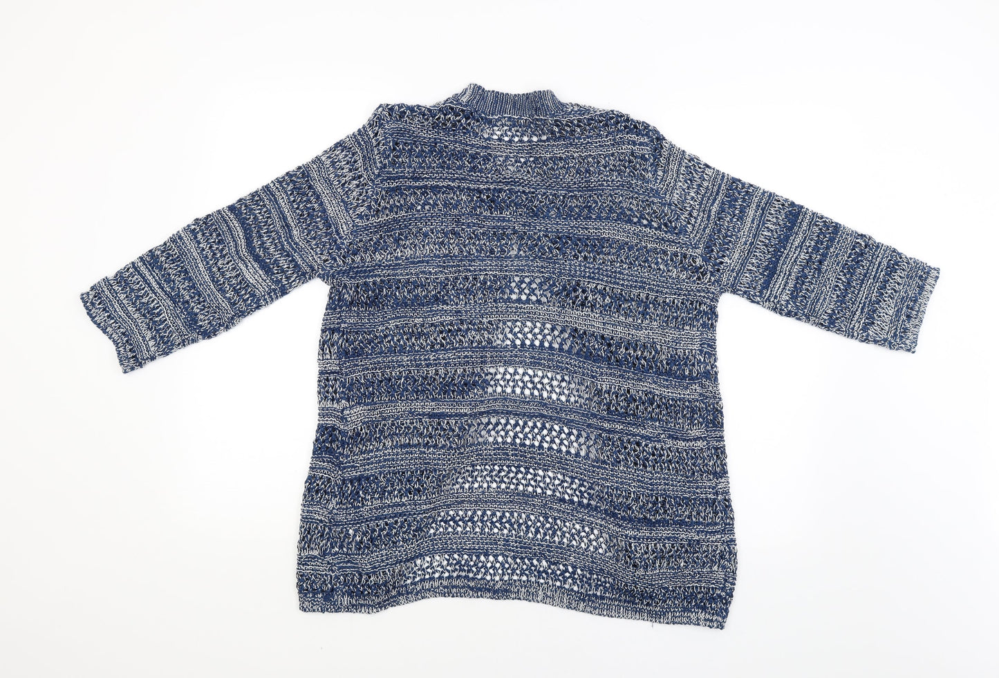 Isle Womens Blue   Cardigan Jumper Size 14