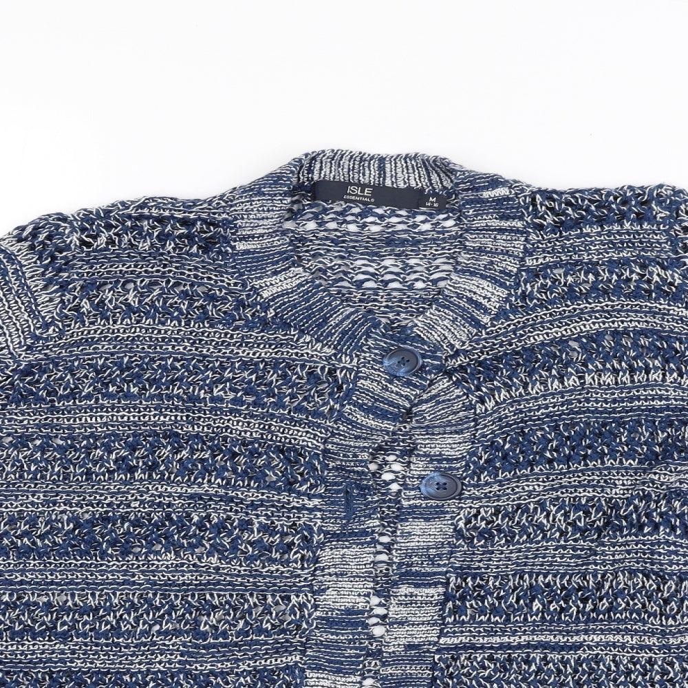 Isle Womens Blue   Cardigan Jumper Size 14