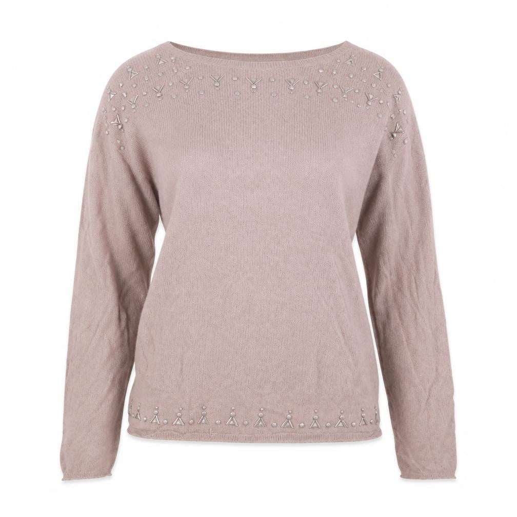 Next Womens Pink  Knit Pullover Jumper Size 14