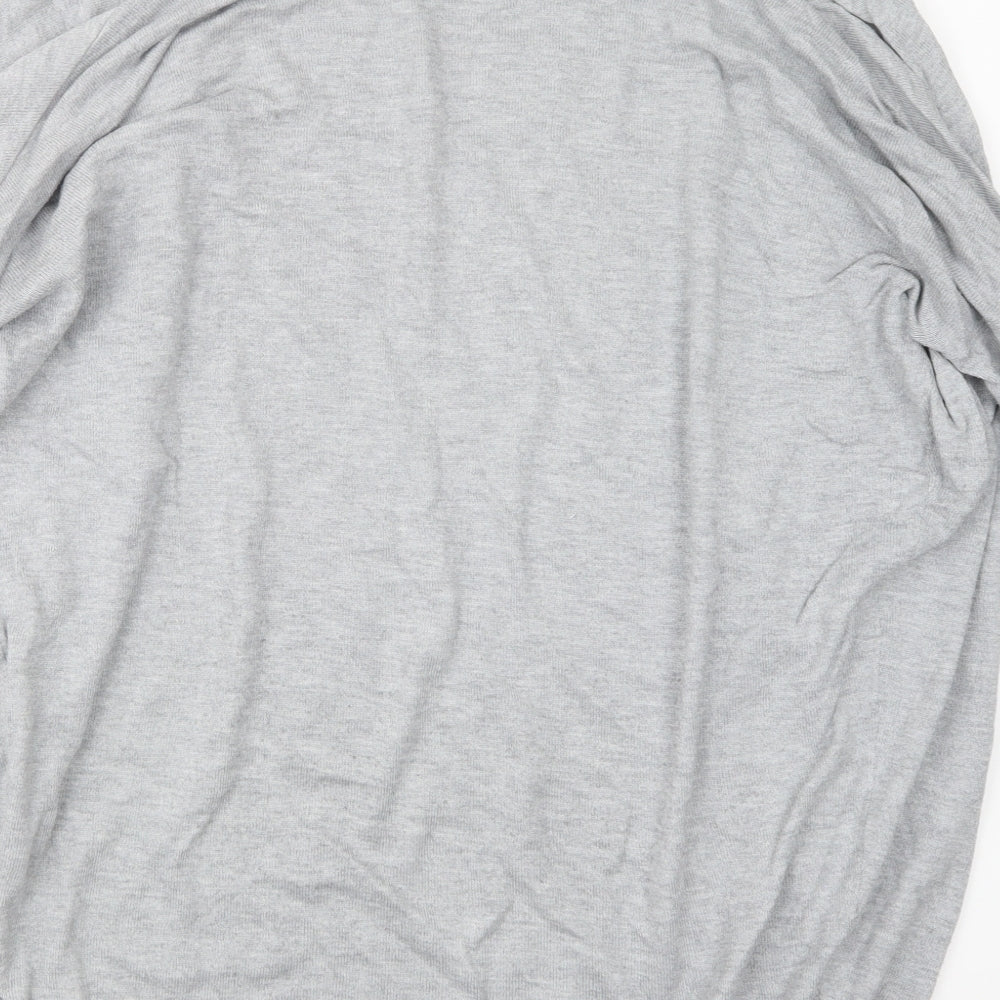 Warehouse Womens Grey   Cardigan Jumper Size S
