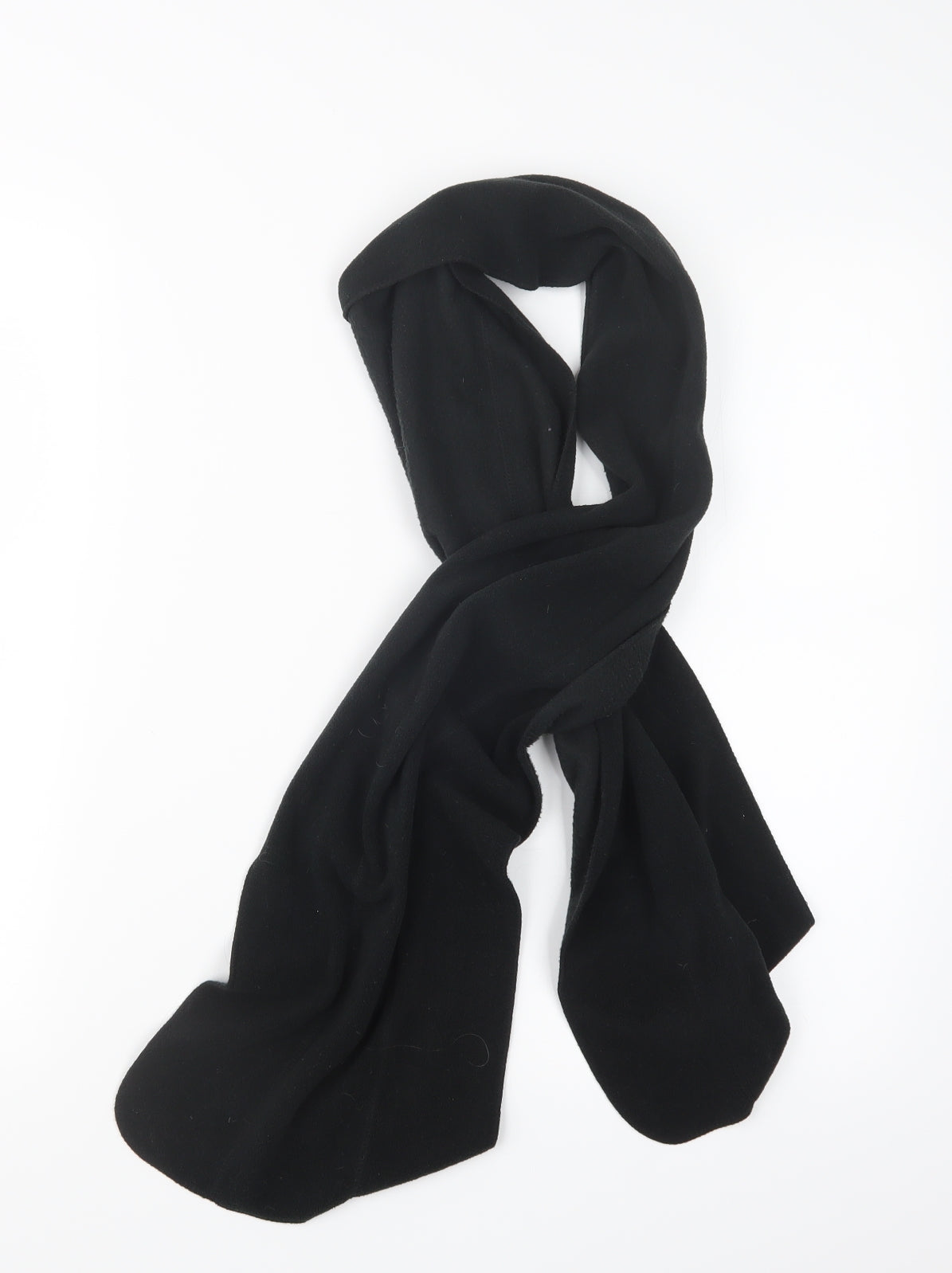 Preworn Mens Black   Scarf  One Size