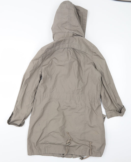 Denim Co Womens Beige   Jacket Coat Size 8