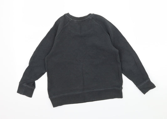NEXT Boys Grey  Jersey Pullover Sweatshirt Size 6 Years