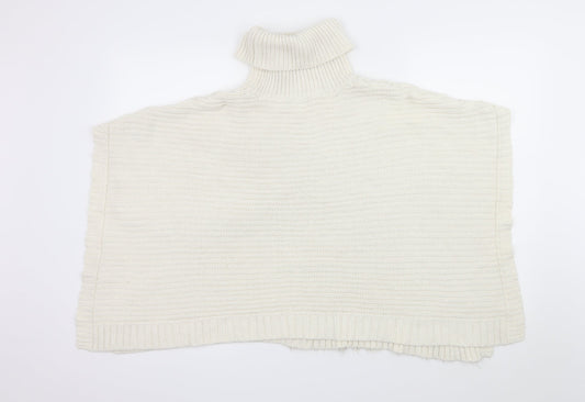 NEXT Girls White  Knit Pullover Jumper Size 11-12 Years
