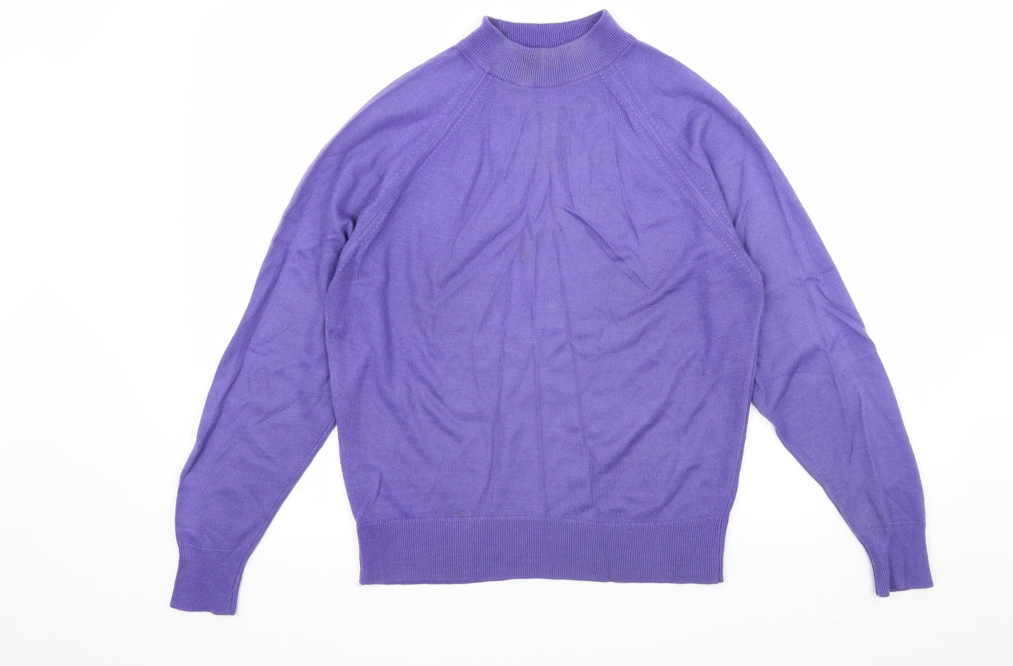 Littlewoods Womens Purple  Knit Pullover Jumper Size 12