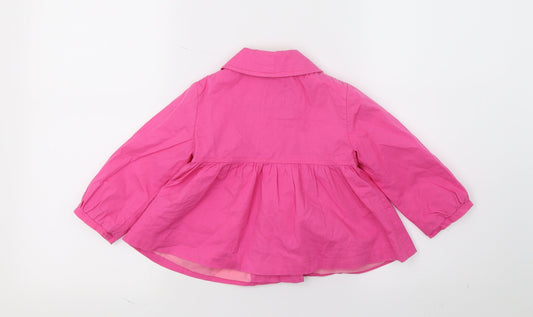 Ladybird Girls Pink   Jacket  Size 12-18 Months