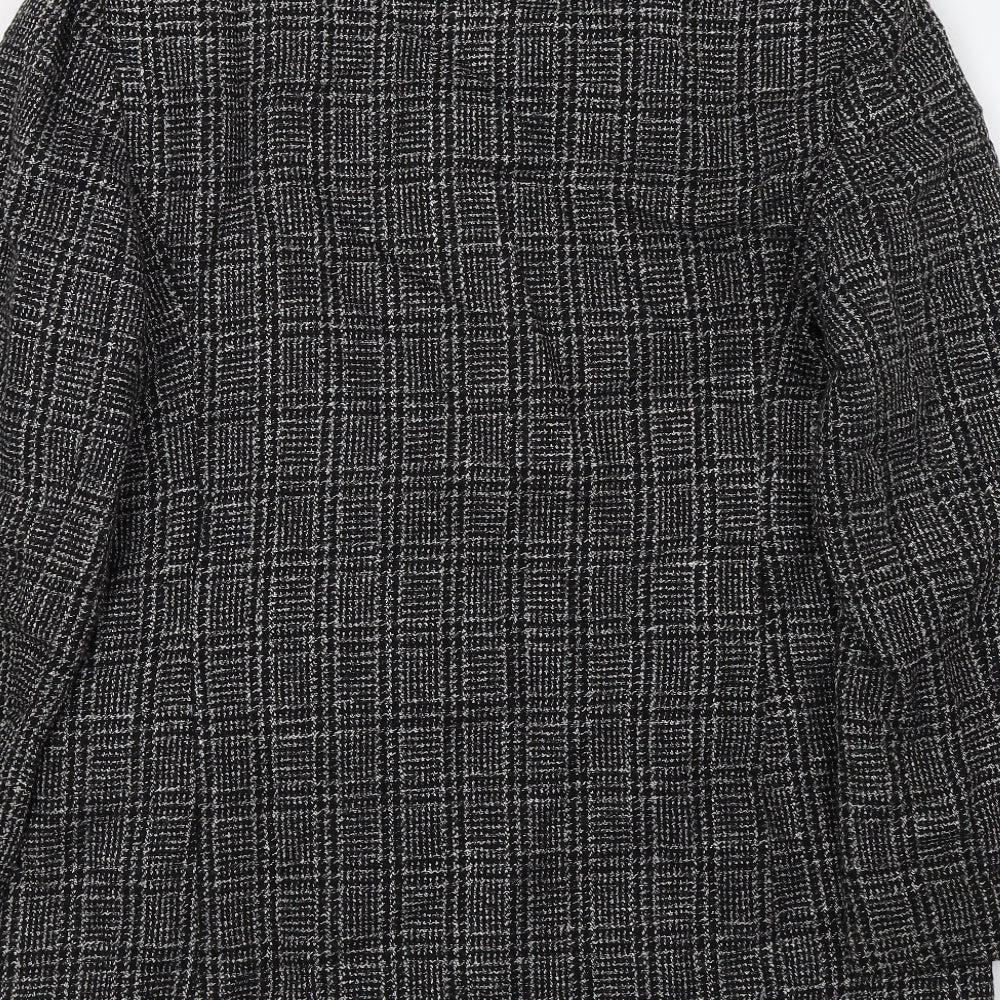 Klass Womens Black Check  Jacket  Size 12