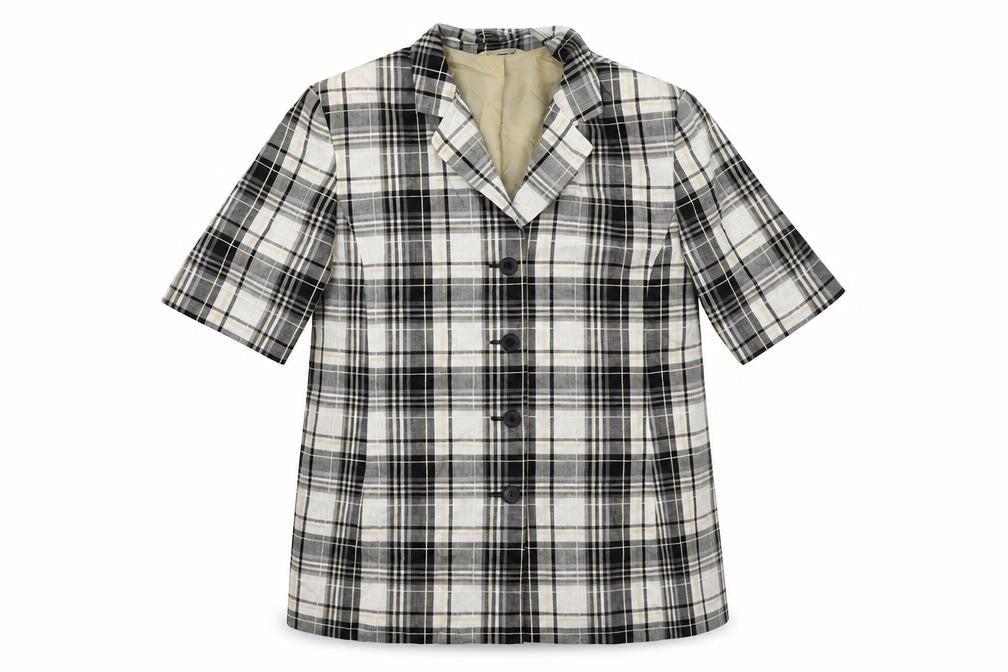Marks & Spencer Womens Multicoloured Check  Jacket Blazer Size 16