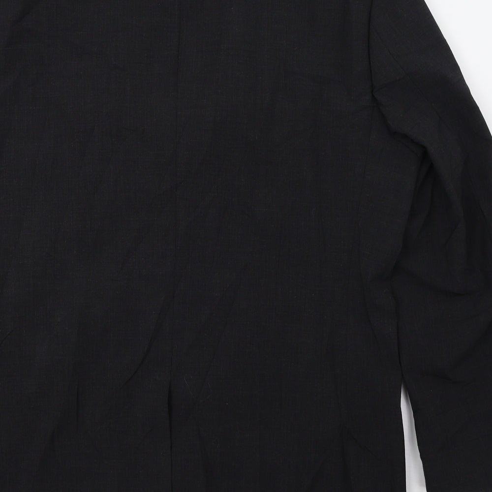REMUS Mens Black   Jacket Blazer Size M