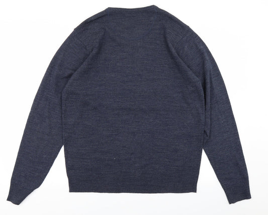 Industrialize Mens Blue   Pullover Jumper Size XL