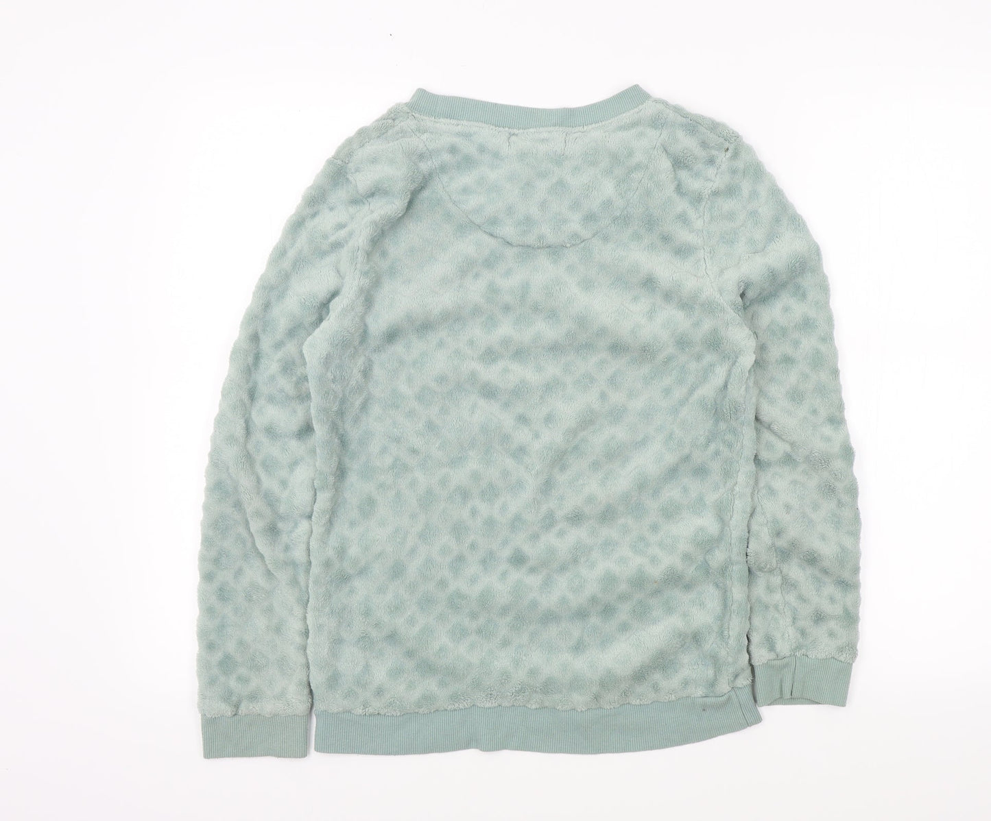 Primark Girls Green Solid  Top Pyjama Top Size XS