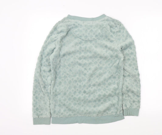 Primark Girls Green Solid  Top Pyjama Top Size XS