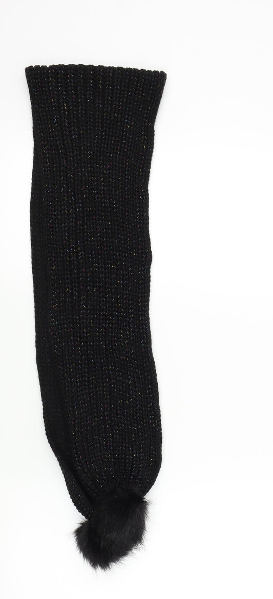 Avon Girls Black Colourblock  Scarf Scarves & Wraps One Size  - spark