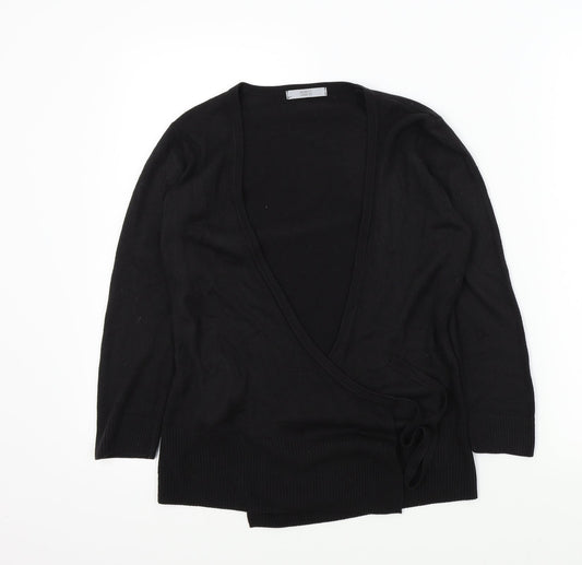 M&S Womens Black   Cardigan Jumper Size 8