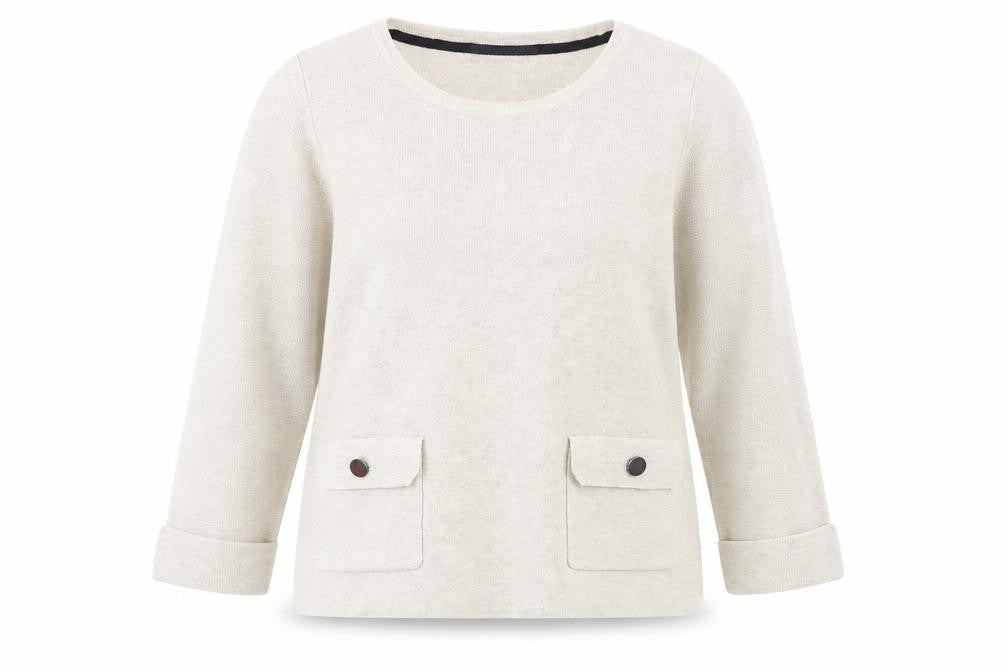 M&S Womens Beige   Pullover Jumper Size 12
