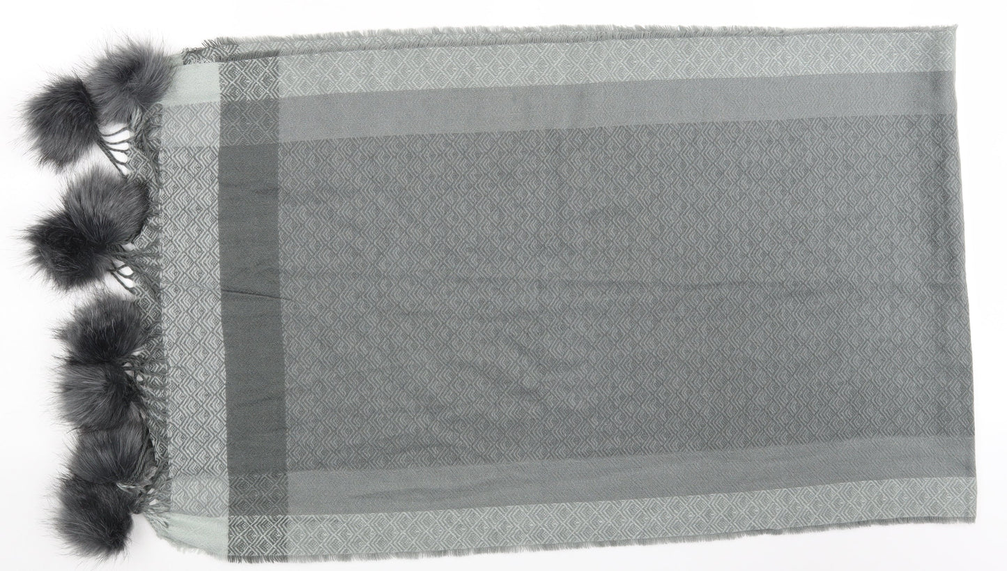 Dorothy Perkins Womens Grey Argyle/Diamond   Scarf
