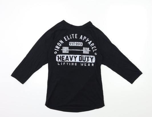 icon elite Womens Black   Basic T-Shirt Size XS