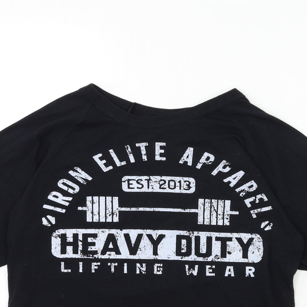 icon elite Womens Black   Basic T-Shirt Size XS