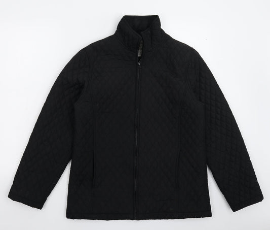 Pure & Natural Womens Black   Jacket  Size S