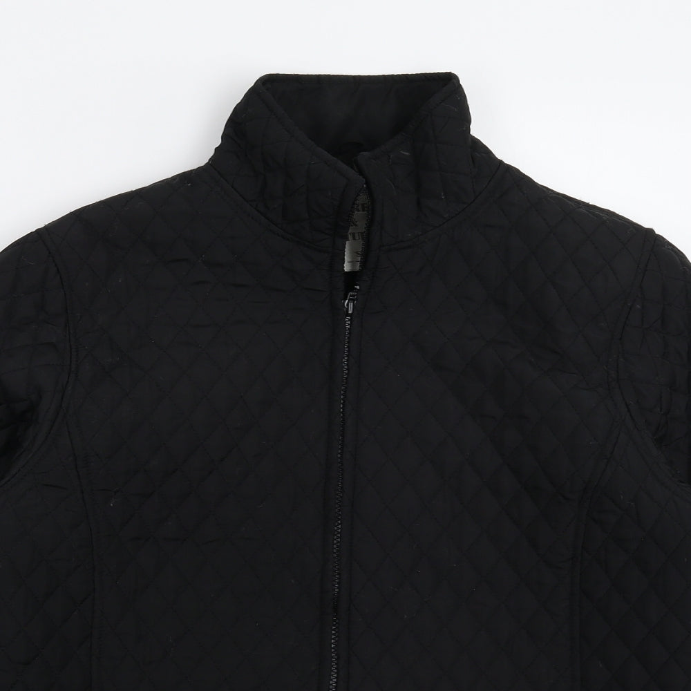 Pure & Natural Womens Black   Jacket  Size S