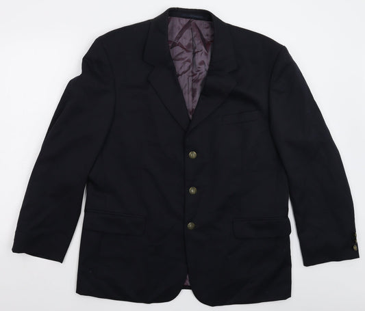Moorcroft Mens Blue   Jacket Suit Jacket Size 42