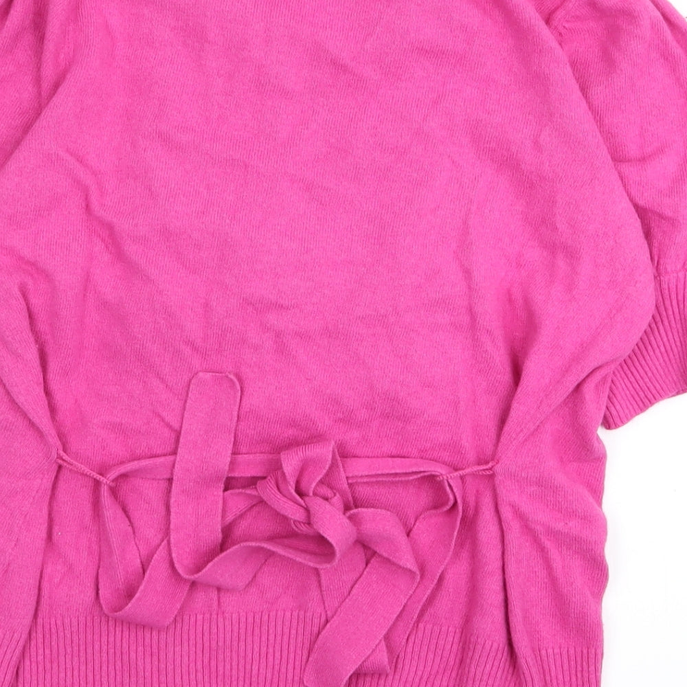 NEXT Womens Multicoloured Floral  Pullover Jumper Size 10  - top/jumper