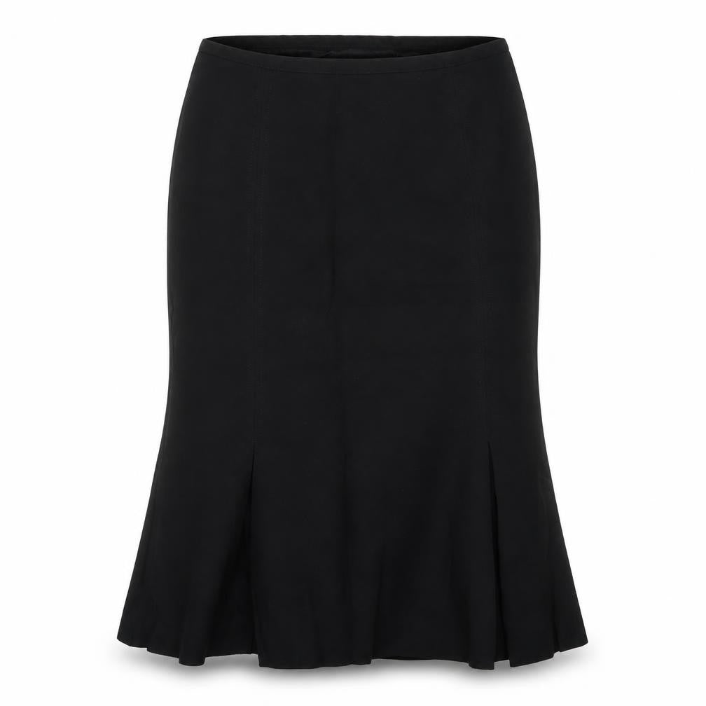 Mango Womens Black   Flare Skirt Size 12