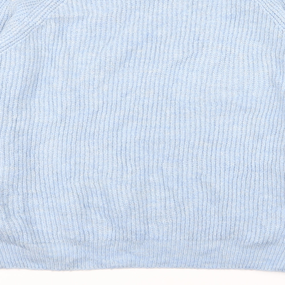 M&S Womens Blue   Pullover Jumper Size M