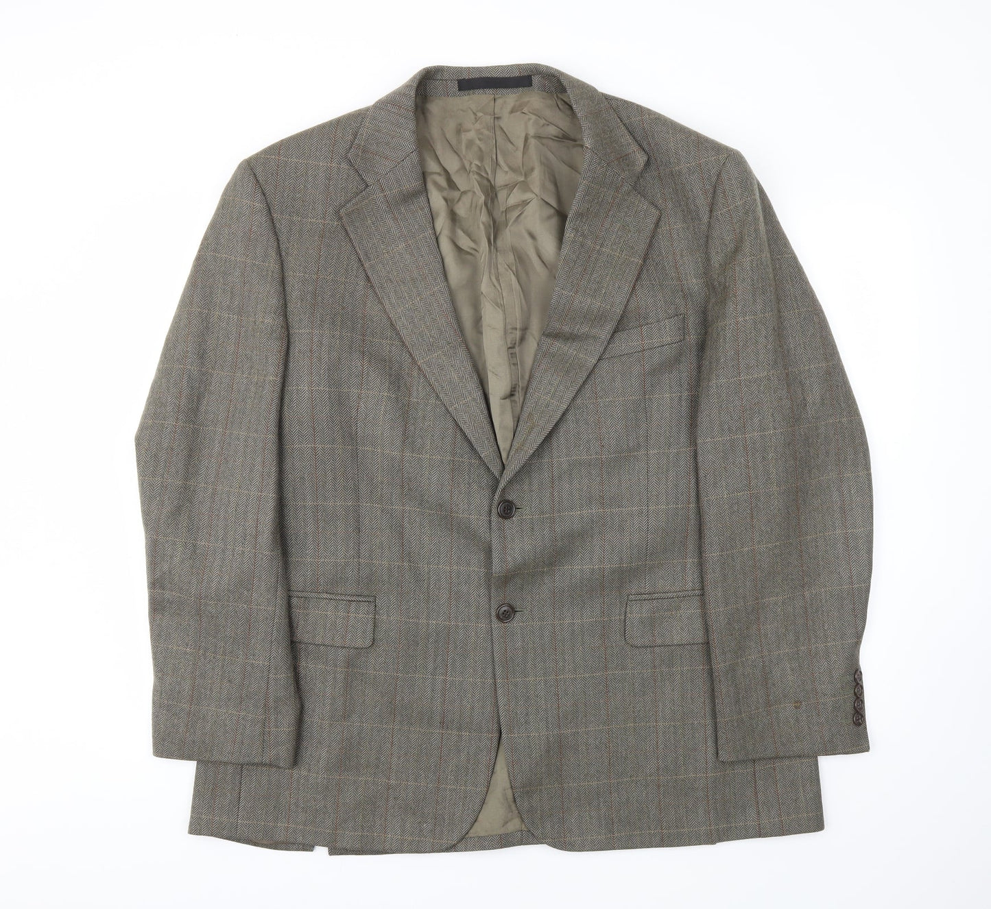 M&S Mens Brown   Jacket Blazer Size 44