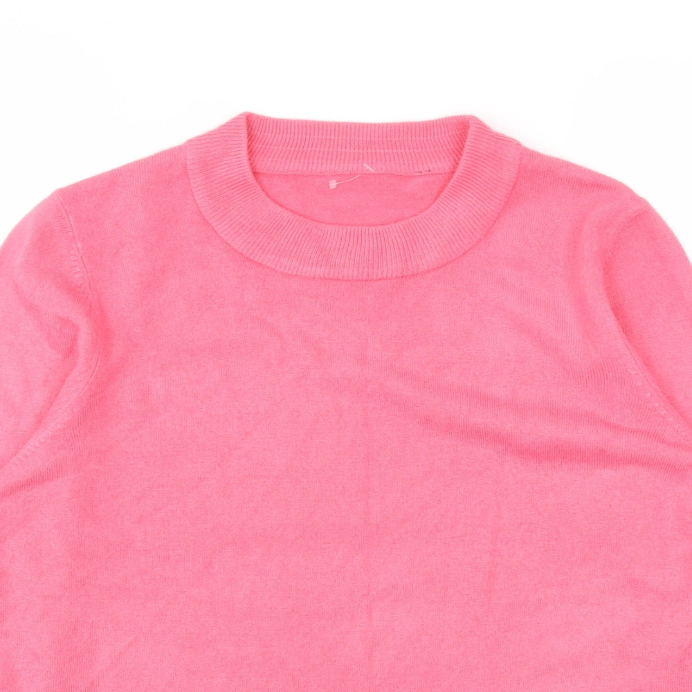 Bonmarché Womens Orange   Pullover Jumper Size 14