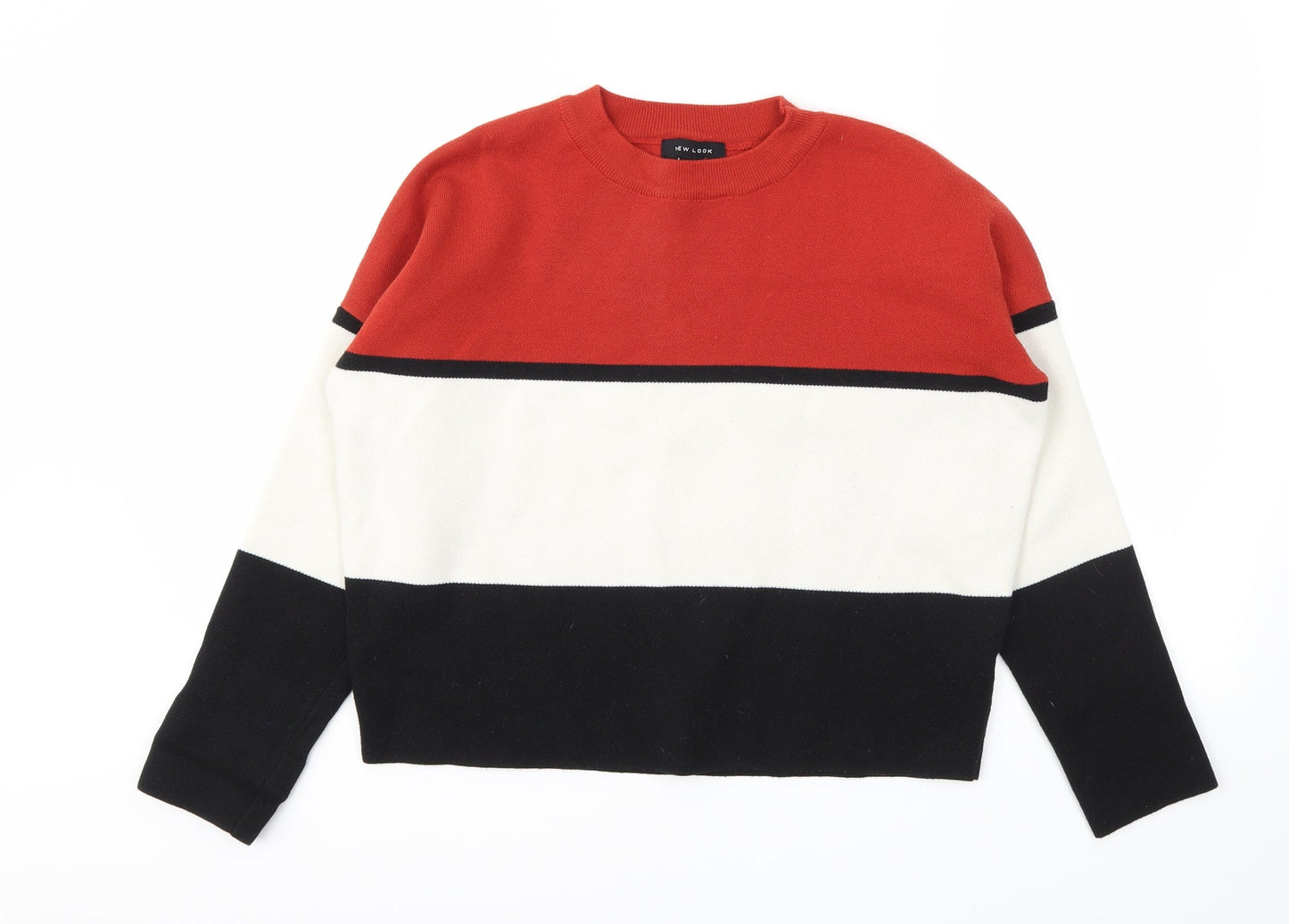 New Look Womens Multicoloured Striped  Pullover Jumper Size S