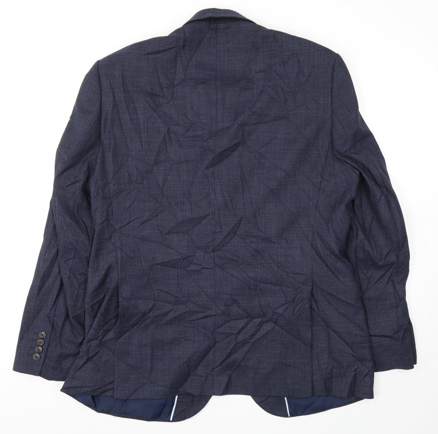 M&S Mens Blue   Jacket Blazer Size 42