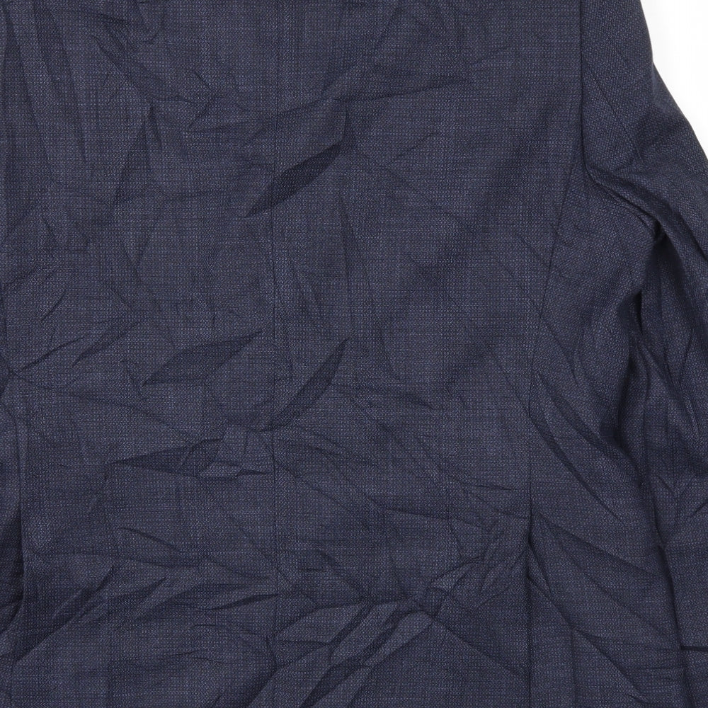 M&S Mens Blue   Jacket Blazer Size 42