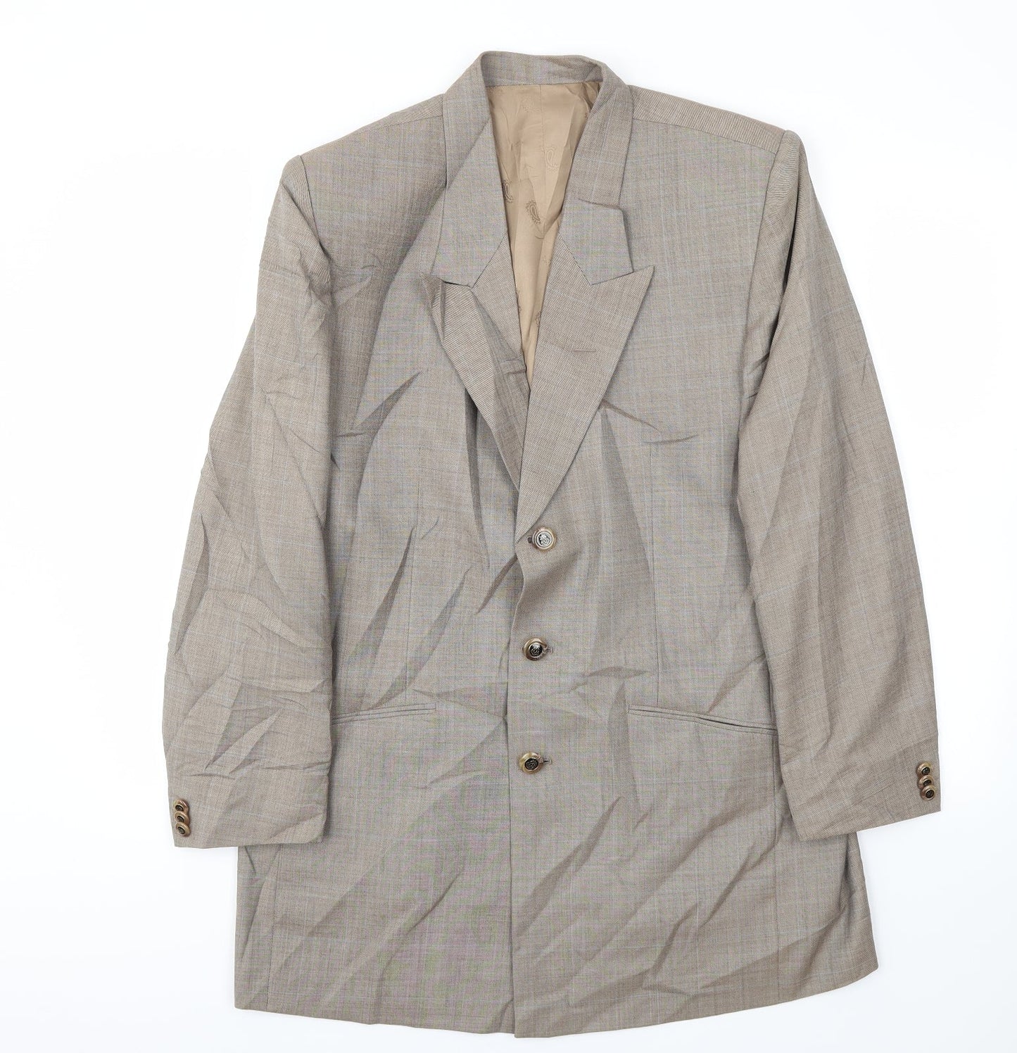 COATWALA Mens Brown   Jacket Blazer Size 40