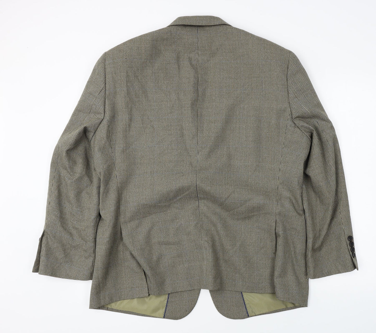 Charlton Gray   Mens Brown Check  Jacket Blazer Size 44