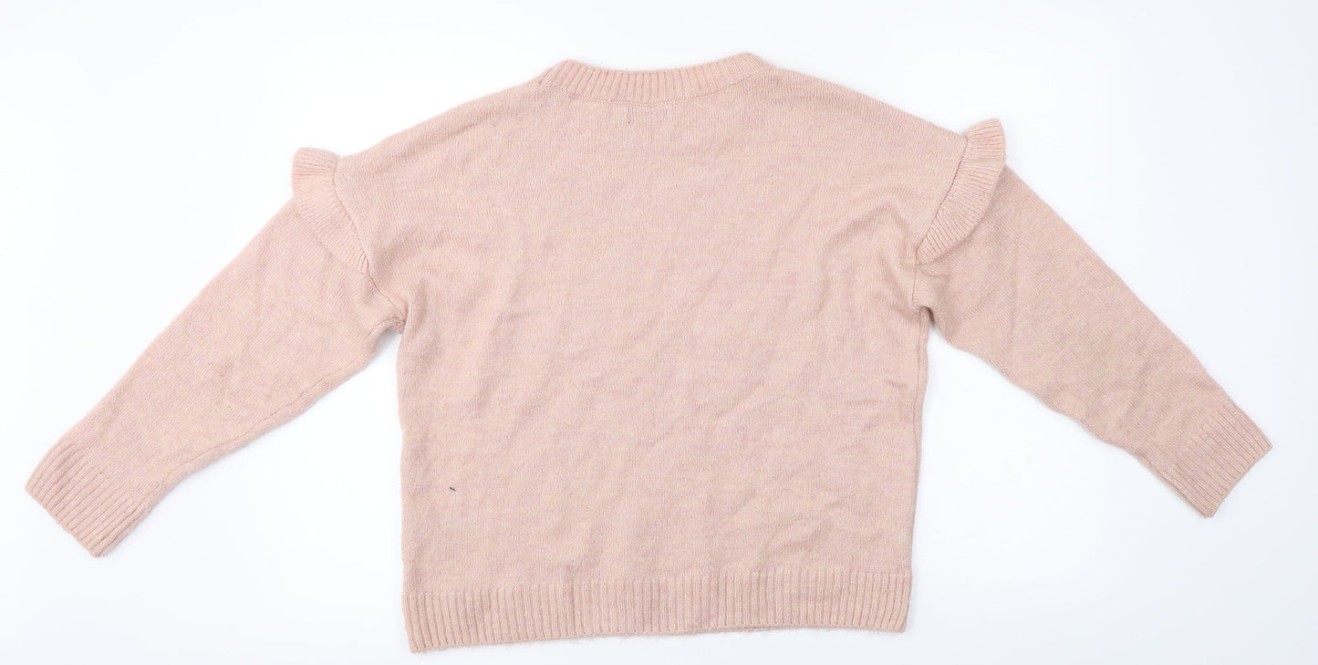 M&Co  Womens Pink   Pullover Jumper Size 12