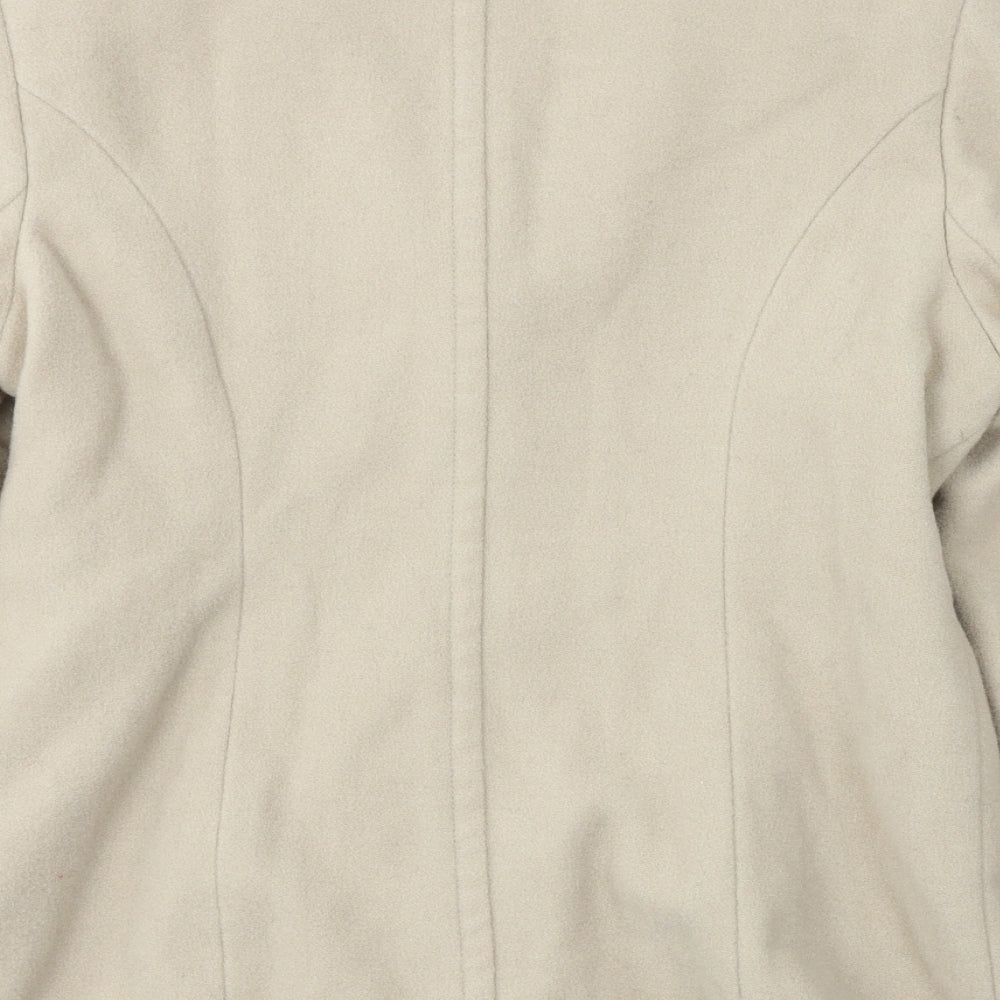 Klass  Womens Beige   Jacket Coat Size 14