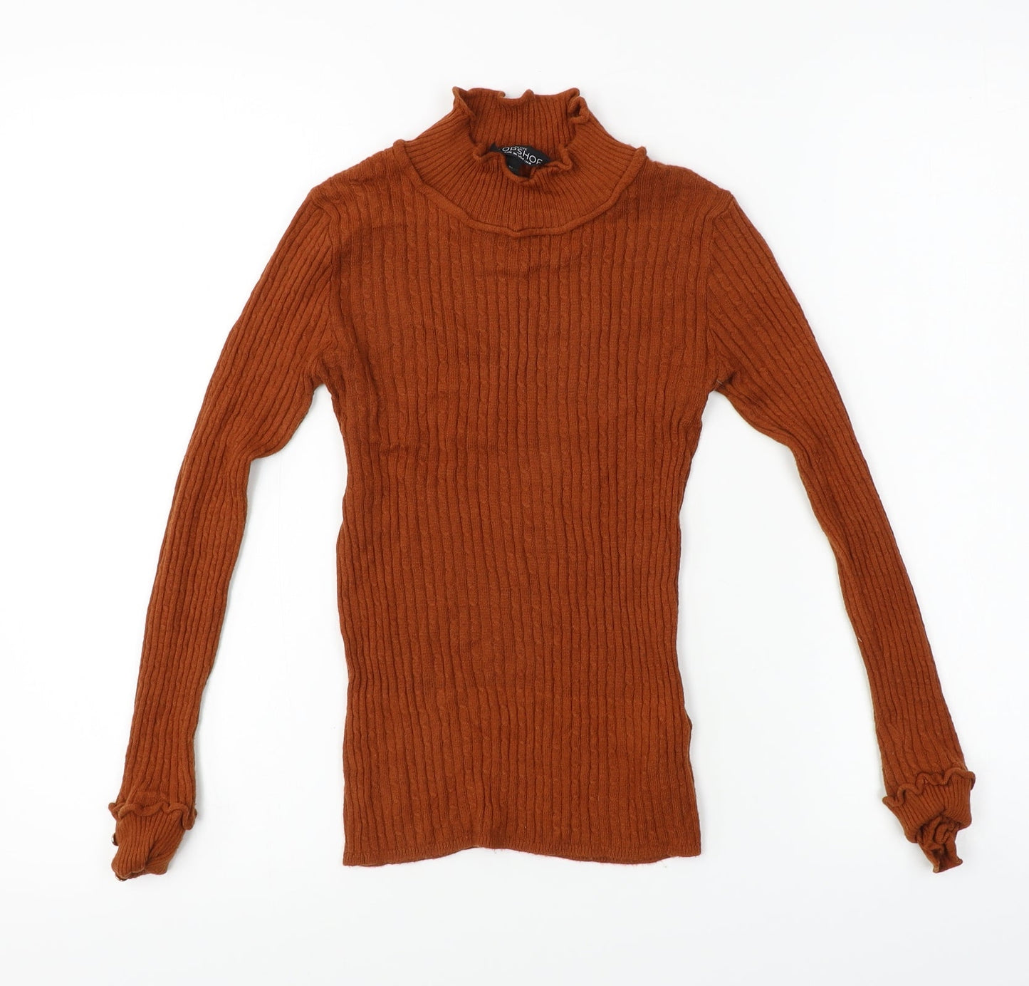 Topshop  Womens Brown   Pullover Jumper Size 8